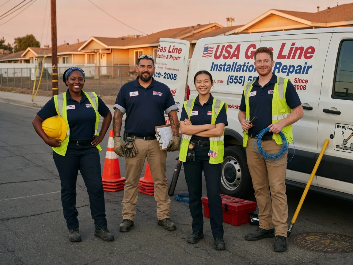 Gas Line Installation company in Elmora, PA